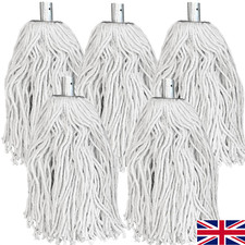 5x Cotton Mop Heads