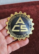 VINTAGE ENAMEL AUTOMOBILE CAR