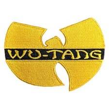 WU TANG CLAN - OFFICIAL SEW ON / IRON ON PATCH - WORLDWIDE LOGO