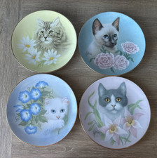 Cat Collector Plates x4 Bob