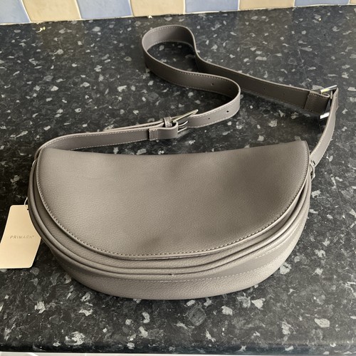 New primark grey crescent half - new,