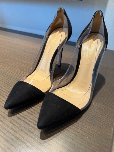 Gianvito rossi plexi clear - plexi, pvc