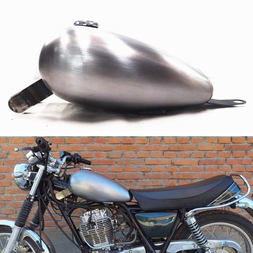 Handmade silver motorcycle - handmade,