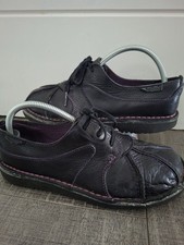 Vintage  Red Or Dead Lace Up Soft Leather Shoes UK Size 6 Retro Y2K EU Size 39