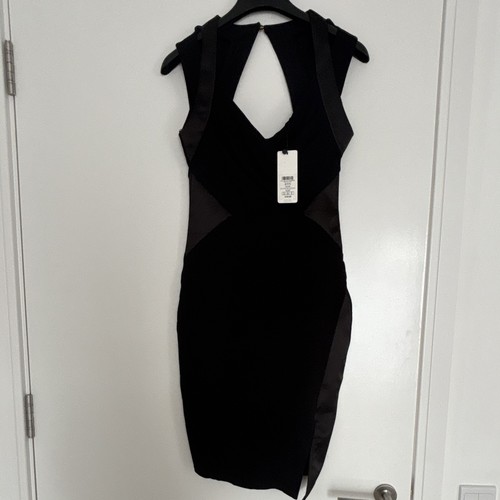 Lipsy black sleeveless neck - black, v-neck