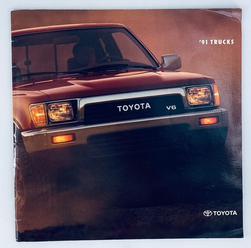 1991 toyota trucks lineup - 1991, v6