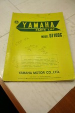 YAMAHA DT100 DT 100 C PARTS LIST MANUAL 