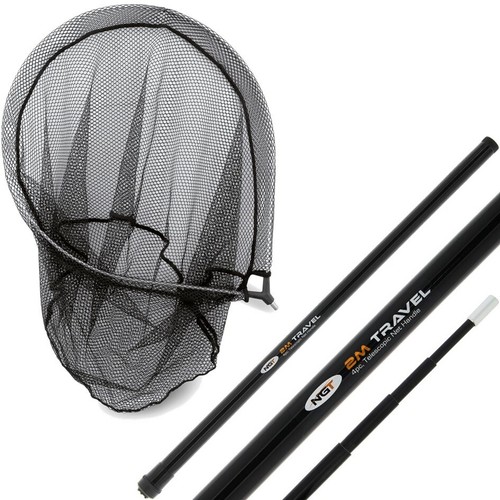 Telescopic net handle pan - 2m,