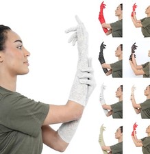 LADIES LACE NET EVENING GLOVES