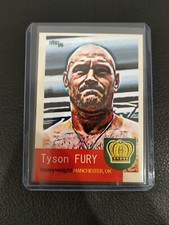 Rare 2019 “Gypsy King” Tyson Fury William Renninger Boxing Card 25/25 Parallel 