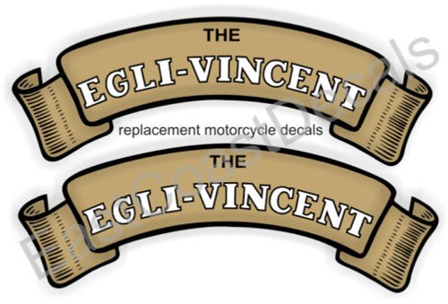 Vincent egli motorcycle tank - motorcycle,