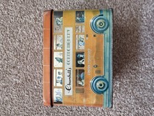 Churchill's Confectionery Tin Money Box London Double Decker Red Bus No. 12