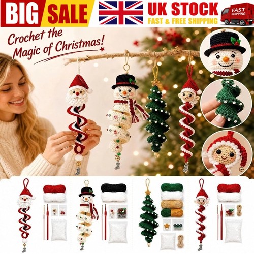Crochet christmas tree spiral - christmas,