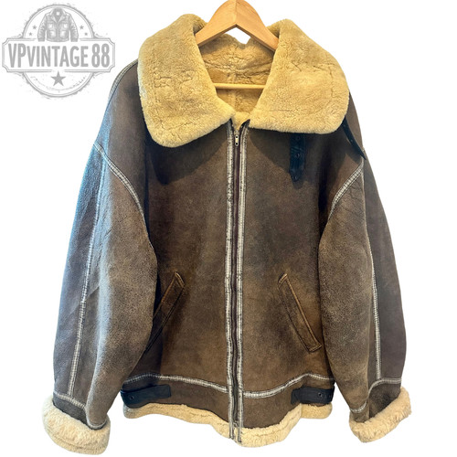 Vintage aviator bomber - vintage, b-3