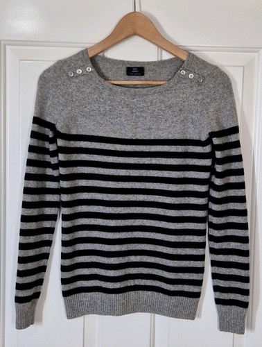 Women grey striped 100 - f&f, women's