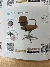 Rem salon chairs - chairs, new