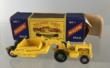 LESNEY MATCHBOX MOKO MAJOR PACK #1 CATERPILLAR EARTH MOVER NICE EXAMPLE POOR BOX