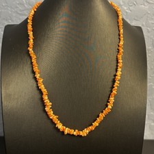 Coral Necklace Vintage Peach