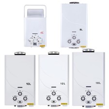 6L 8L 10L 12L 18L Tankless