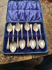 Tea Spoons Set of 8 Epns