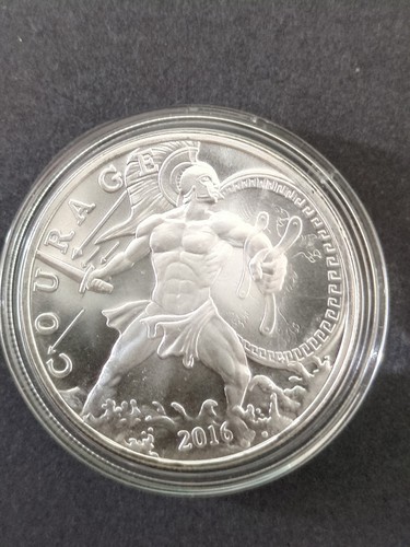 999 fine silver courage - 1,