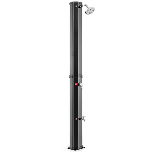 227cm outdoor shower 60l - shower, solar