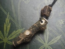Knotted Holly Wood Pendant