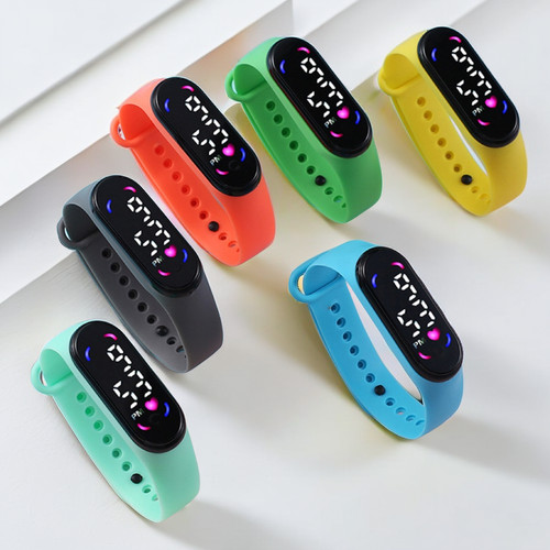 Led wrist watch digital sport - led,