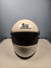 Sparco Moto Sport Helmet CARBON ARAMIDIC MIX Size  M 58 Flame Resistant Anti Fog