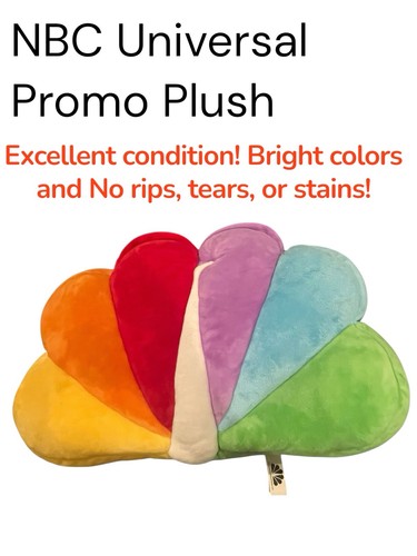 2014 nbc studios plush rainbow - nbc,