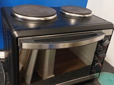 Russell Hobbs 30L 5-in-1 Mini Oven with Dual Hotplates Grill Roast Bake 22780