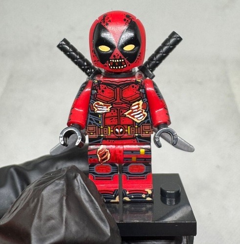 Undead deadpool minifigure - deadpool, minifigure.