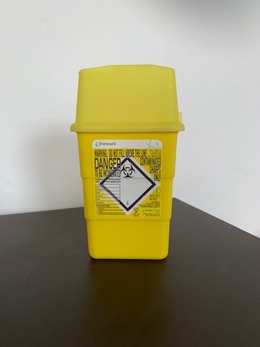Medical sharps bin tub - medical,