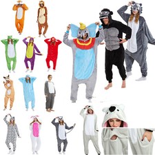 Unisex Adult Kigurumi Animal Character Costume 1Onesie1 Pyjamas Fancy Dress