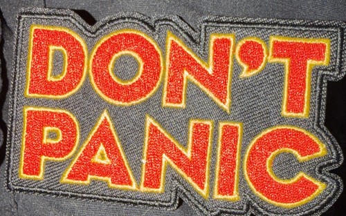 Retro the hitch hikers guide - hitch,