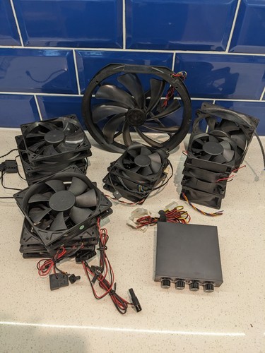 Joblot case fans - fans, 120mm