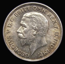 Sixpence 1932 A/UNC