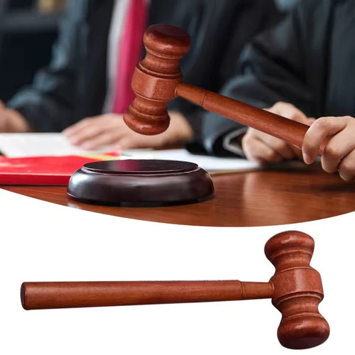Handcrafted wooden gavel - handcrafted,