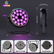 120W 18LED Par Light Stage Light Party Beam Strobe RGBW DMX Club Disco DJ Lights