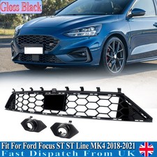 Gloss Black Front Bumper Lower