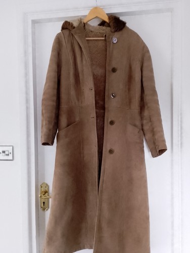 Womens sheepskin coat - womens, with
