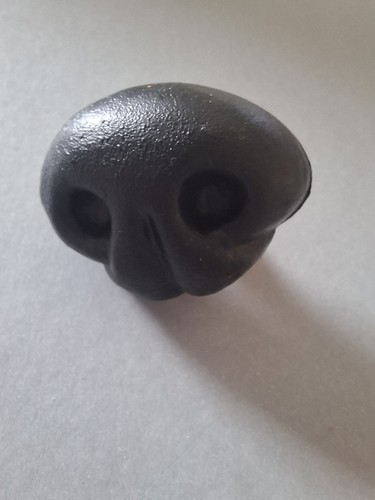 Black matt dog nose - dog, stalk