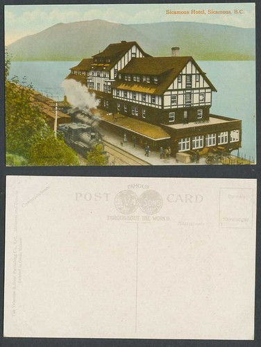 Canada old colour postcard - old,
