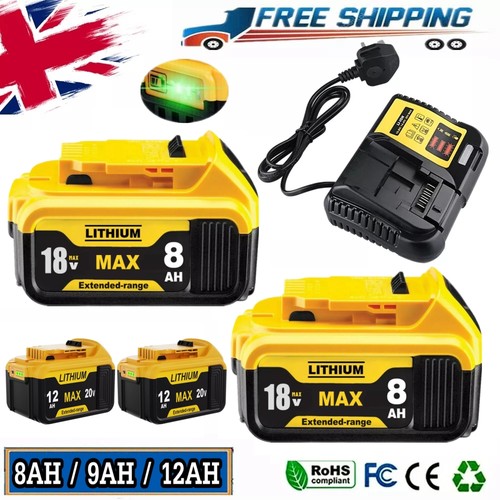 18v battery 0ah - 18v, 8.0ah/9.0ah/12ah