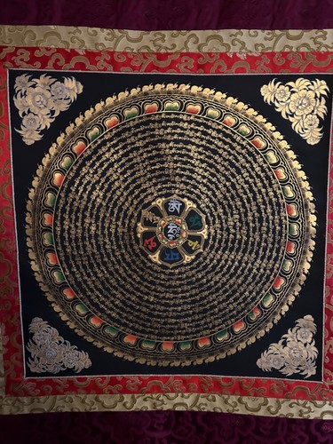 Mane padme hum mandala - padme,