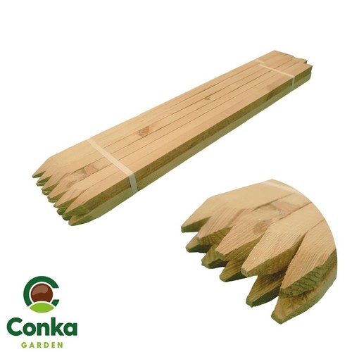 Wooden garden stakes - wooden, pressure