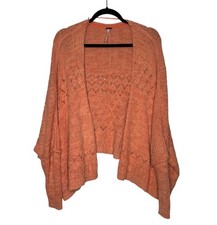 Free People orange knit crop