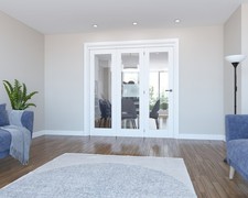 2133mm White Primed 1 Lite