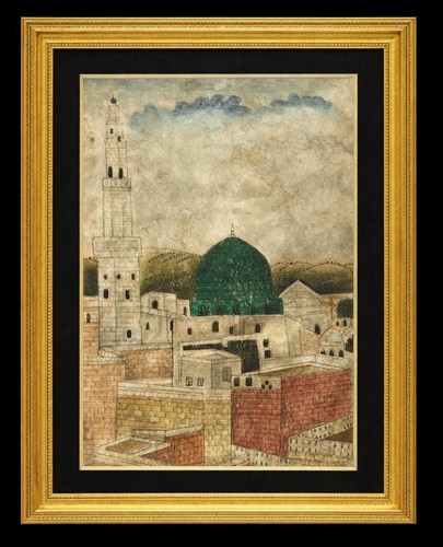 Islamic handmade painting of - painting,