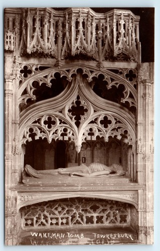 Postcard wakeman tomb - postcard,